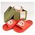 Gucci Interlocking G Slide in gomma Maple Red da uomo EU 43 Rosso - vista 2