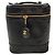 Chanel Bolso Vanity de Cuero Negro - vista 2