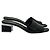 Chanel Mule mit Absatz aus schwarzem Lackleder - Größe 41 Gebraucht - Ansicht 2
