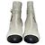 NWB Chanel Rare Cream, Black Gold PearlAnkle Boots Sz.40 - vista 3