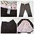 Kenzo Tailleur Pantalone Marrone Gessato - vista 8