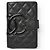 Cambon Cartera bi-fold negra Chanel Negro