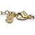 Collana Christian Dior placcata oro con strass D'oro - vista 5