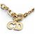 Collana Christian Dior placcata oro con strass D'oro - vista 9