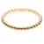 Van Cleef & Arpels Perlee Mini Model Band Ring Golden  - view 1