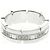 Cartier Tank Française Ring mit halben Diamanten Silber - Ansicht 6
