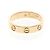 Anello Mini Love di Cartier in oro rosa D'oro - vista 3