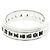Gucci Scroll Ring aus 18K Weißgold Silber - Ansicht 4