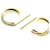 Orecchini a mezza cerchio Trinity de Cartier D'oro  - vista 4
