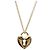 Tiffany & Co Collana Tiffany Mini Lock Heart in oro rosa D'oro