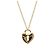 Tiffany & Co Collana Tiffany Mini Lock Heart in oro rosa D'oro - vista 2