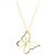 Tiffany & Co Collana Tiffany Butterfly in oro giallo 18K D'oro - vista 2
