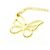 Tiffany & Co Collana Tiffany Butterfly in oro giallo 18K D'oro - vista 7