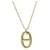Hermès Collier pendentif Chaine d'Ancre en or rose Hermes Doré  - vue 1