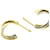 Orecchini a mezzaluna Trinity di Cartier D'oro  - vista 3