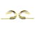 Orecchini a mezzaluna Trinity di Cartier D'oro  - vista 6