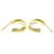 Orecchini a mezzaluna Trinity di Cartier D'oro  - vista 7