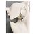 Orecchini a cerchio Dolce & Gabbana con croci e cristalli Nero Silver hardware - vista 9