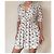 Minivestido Ganni blanco con estampado floral - vista 2