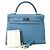 Hermès Borsa HERMES Kelly 28 Borsa Tote Blu