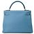 Hermès Borsa HERMES Kelly 28 Borsa Tote Blu - vista 3