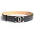 Chanel Metiers d'Art Gürtel Schwarz Caviar Leder Silber Hardware - Ansicht 3