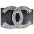 Chanel Metiers d'Art Gürtel Schwarz Caviar Leder Silber Hardware - Ansicht 4
