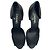 Chanel D'Orsay Pumps aus schwarzem Canvas & Leder Gr. 40 gebraucht - Ansicht 6