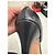 Chanel D'Orsay Pumps aus schwarzem Canvas & Leder Gr. 40 gebraucht - Ansicht 9