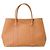 Hermès Borsa Tote Hermes Garden 36 PM Marrone D'oro - vista 2