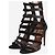 Alaïa Schwarze Gladiator-Sandaletten mit Absatz - Größe EU 37.5 (UK 4.5) - Ansicht 2