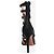 Alaïa Schwarze Gladiator-Sandaletten mit Absatz - Größe EU 37.5 (UK 4.5) - Ansicht 3