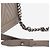 Chanel Boy Tasche aus Leder mit mittlerem Chevron-Steppmuster grau 2014 - Ansicht 6