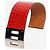 Hermès Bracciale Kelly Dog in alligatore rosso - vista 4