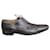 Yves Saint Laurent Rive Gauche Leder-Derbies Braun  - Ansicht 1