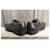 Yves Saint Laurent Rive Gauche Leder-Derbies Braun  - Ansicht 5
