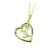 Collana My LV Heart con strass Louis Vuitton D'oro - vista 5