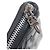 Chrome Hearts REG F ZIP Lederlanger Geldbeutel Schwarz - Ansicht 7