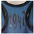 Canotta Christian Dior '1947' in cotone blu Nero - vista 3