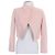 Fendi Mink fur collar Virgin wool Jacket Pink