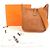 Hermès Borsa a Spalla Hermes Evelyne Taurillon Clemence D'oro - vista 2