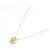 Autre Marque Au750 Gelbgold Citrin Diamant Halskette - Ansicht 2