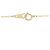 Autre Marque Au750 Gelbgold Citrin Diamant Halskette - Ansicht 5