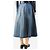 Céline Blauer zweifarbiger Denim-Midirock - Größe UK 10 - Ansicht 3