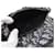 Mini borsa a tracolla Dior Saddle Oblique Nero Beige Blu navy - vista 6