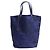 Borsa Tote Bottega Veneta Intreccio Illusion Nero Blu