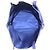 Borsa Tote Bottega Veneta Intreccio Illusion Nero Blu - vista 4