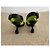 United Nude Sandali EAMZ Alice Cyber Lime Nero Verde - vista 5