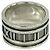 Tiffany & Co Anello Atlas Wide Band di Tiffany in argento sterling