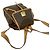 Céline Zaino Celine Vintage Macadam Blazon Triomphe Marrone - vista 4